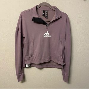 adidas 1/4 zip pullover